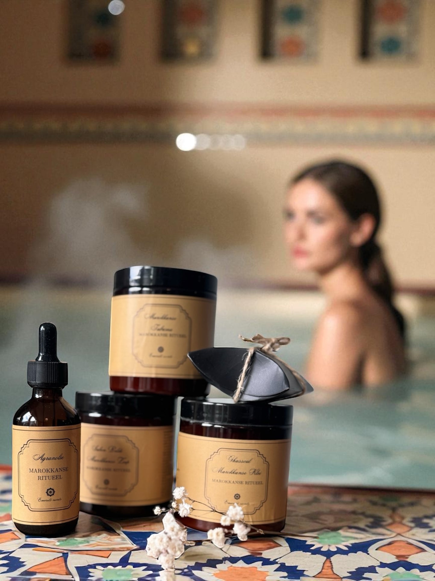 Marokkaanse Hammam luxe set