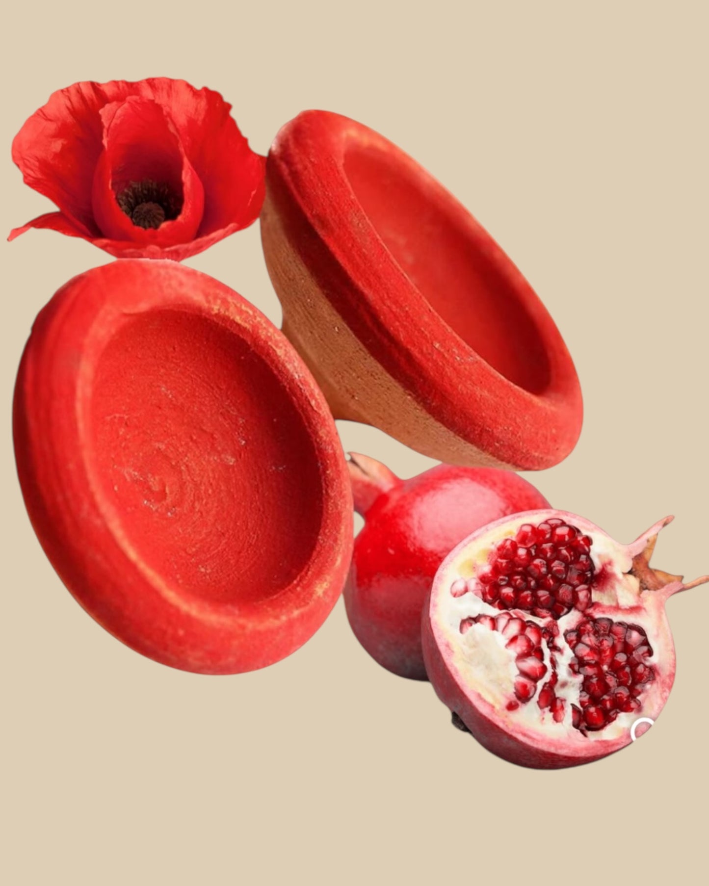 Berber Lippenstift & Rouge – Originele Aker Fassi in Terracotta Pot