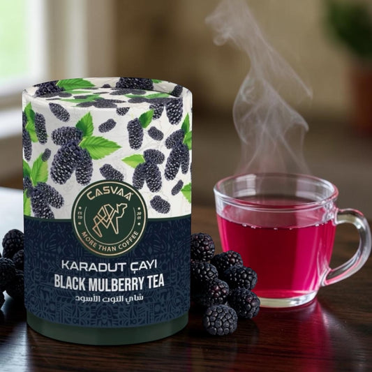 Zwarte Moerbeidrank met Hibiscus